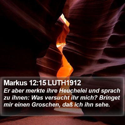 Markus 12:15 LUTH1912 Bible Verse Image