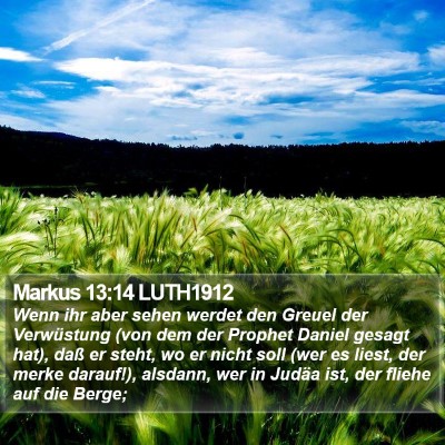Markus 13:14 LUTH1912 Bible Verse Image