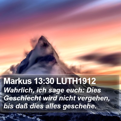 Markus 13:30 LUTH1912 Bible Verse Image