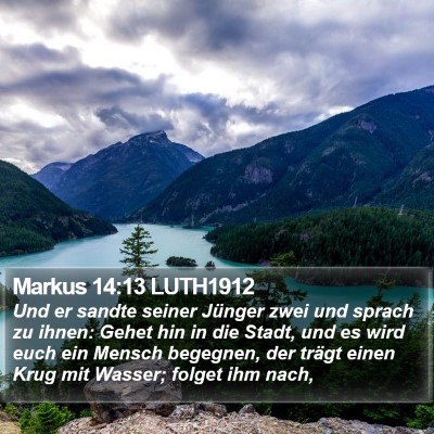 Markus 14:13 LUTH1912 Bible Verse Image