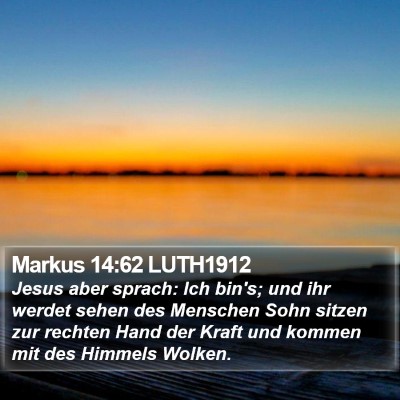 Markus 14:62 LUTH1912 Bible Verse Image