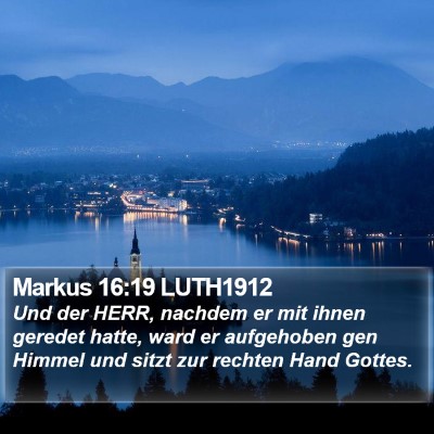 Markus 16:19 LUTH1912 Bible Verse Image