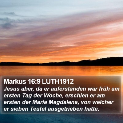 Markus 16:9 LUTH1912 Bible Verse Image