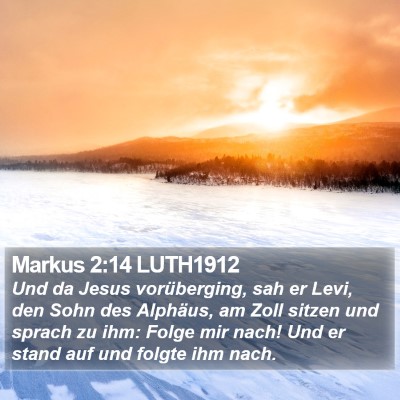 Markus 2:14 LUTH1912 Bible Verse Image