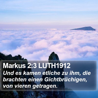 Markus 2:3 LUTH1912 Bible Verse Image