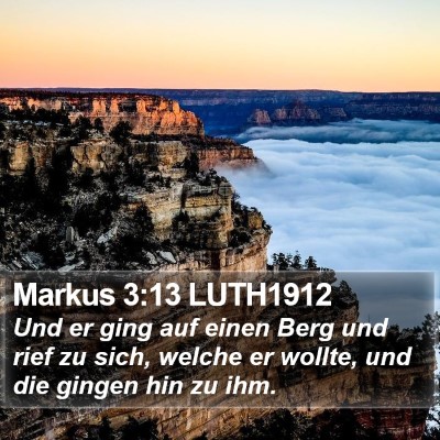 Markus 3:13 LUTH1912 Bible Verse Image