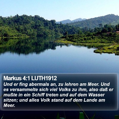 Markus 4:1 LUTH1912 Bible Verse Image