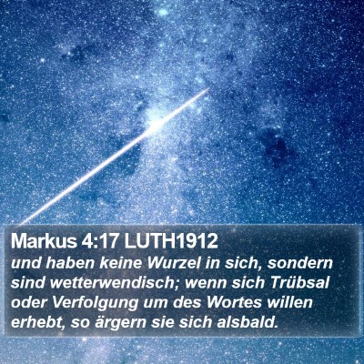 Markus 4:17 LUTH1912 Bible Verse Image