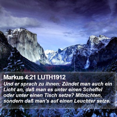 Markus 4:21 LUTH1912 Bible Verse Image