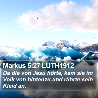 Markus 5:27 LUTH1912 Bible Verse Image