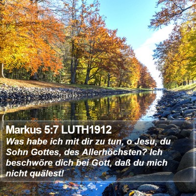Markus 5:7 LUTH1912 Bible Verse Image