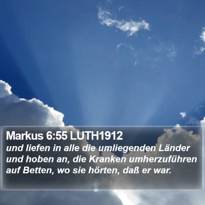 Markus 6:55 LUTH1912 Bible Verse Image