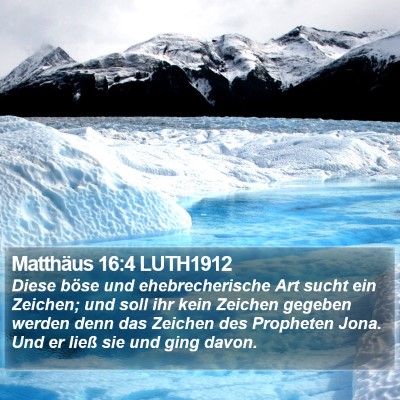 Matthäus 16:4 LUTH1912 Bible Verse Image