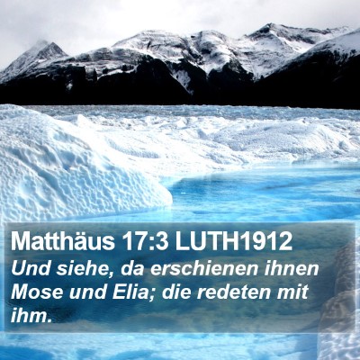Matthäus 17:3 LUTH1912 Bible Verse Image