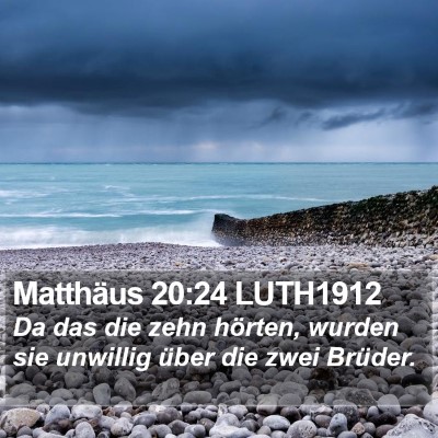 Matthäus 20:24 LUTH1912 Bible Verse Image