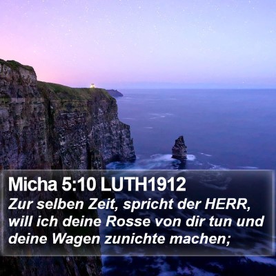 Micha 5:10 LUTH1912 Bible Verse Image