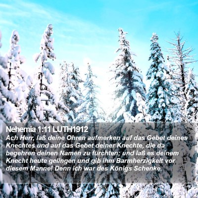 Nehemia 1:11 LUTH1912 Bible Verse Image