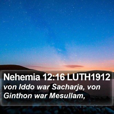 Nehemia 12:16 LUTH1912 Bible Verse Image