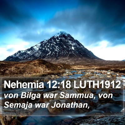 Nehemia 12:18 LUTH1912 Bible Verse Image