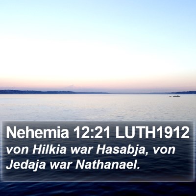 Nehemia 12:21 LUTH1912 Bible Verse Image