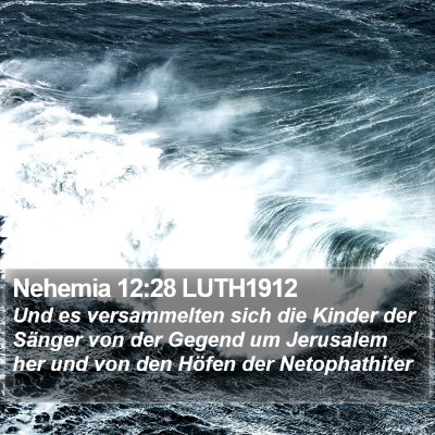 Nehemia 12:28 LUTH1912 Bible Verse Image