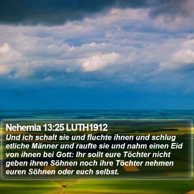 Nehemia 13:25 LUTH1912 Bible Verse Image