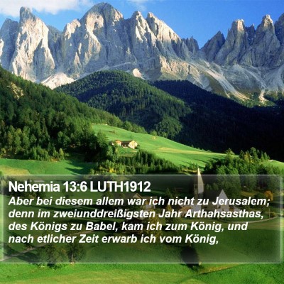 Nehemia 13:6 LUTH1912 Bible Verse Image