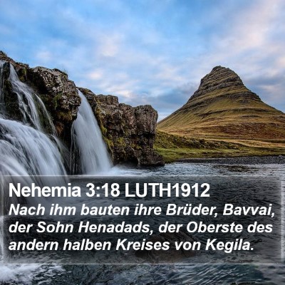 Nehemia 3:18 LUTH1912 Bible Verse Image