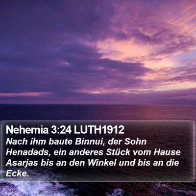 Nehemia 3:24 LUTH1912 Bible Verse Image