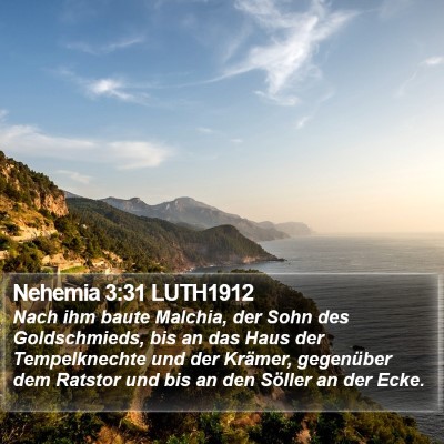 Nehemia 3:31 LUTH1912 Bible Verse Image