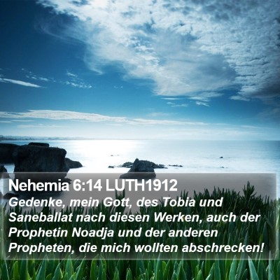 Nehemia 6:14 LUTH1912 Bible Verse Image