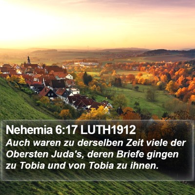 Nehemia 6:17 LUTH1912 Bible Verse Image