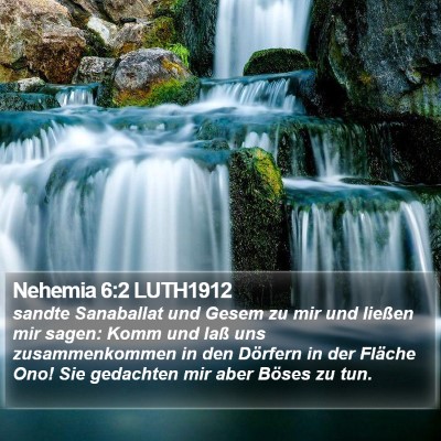 Nehemia 6:2 LUTH1912 Bible Verse Image