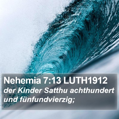 Nehemia 7:13 LUTH1912 Bible Verse Image