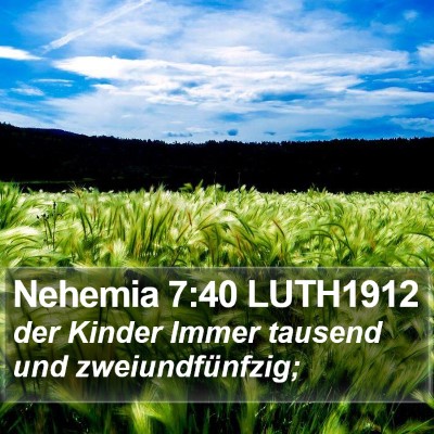 Nehemia 7:40 LUTH1912 Bible Verse Image