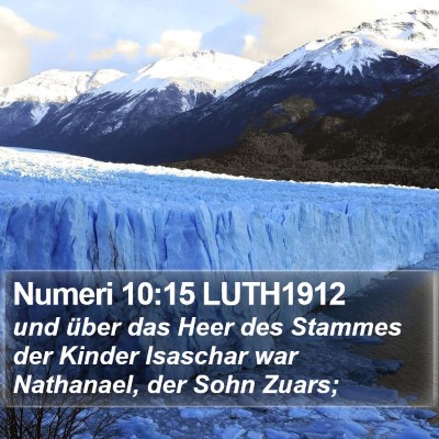 Numeri 10:15 LUTH1912 Bible Verse Image