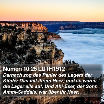 Numeri 10:25 LUTH1912 Bible Verse Image