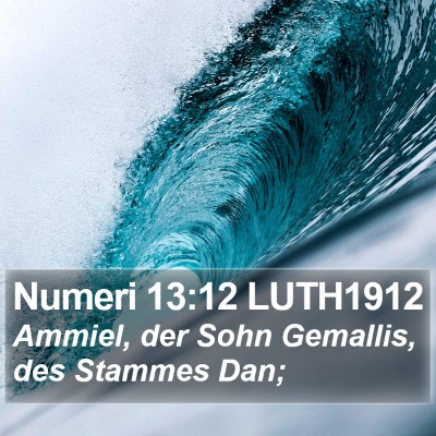 Numeri 13:12 LUTH1912 Bible Verse Image