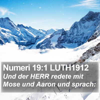 Numeri 19:1 LUTH1912 Bible Verse Image