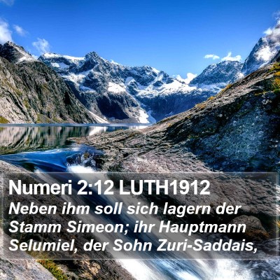 Numeri 2:12 LUTH1912 Bible Verse Image