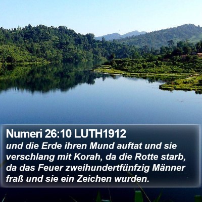 Numeri 26:10 LUTH1912 Bible Verse Image