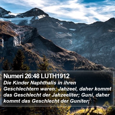 Numeri 26:48 LUTH1912 Bible Verse Image