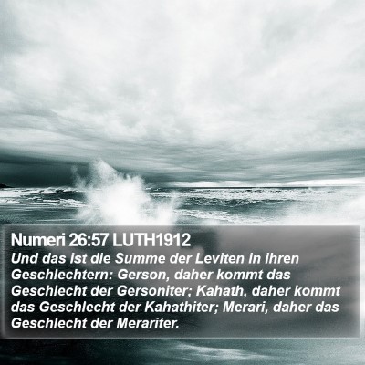 Numeri 26:57 LUTH1912 Bible Verse Image