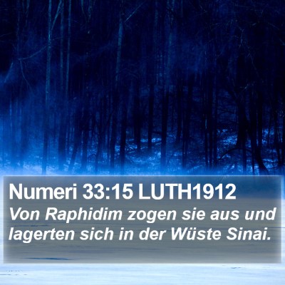 Numeri 33:15 LUTH1912 Bible Verse Image