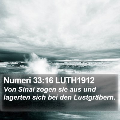 Numeri 33:16 LUTH1912 Bible Verse Image
