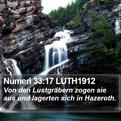 Numeri 33:17 LUTH1912 Bible Verse Image