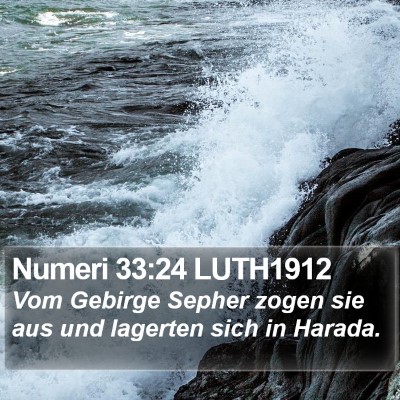 Numeri 33:24 LUTH1912 Bible Verse Image