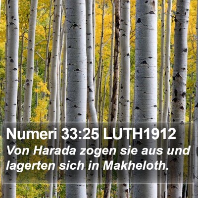 Numeri 33:25 LUTH1912 Bible Verse Image