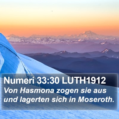 Numeri 33:30 LUTH1912 Bible Verse Image