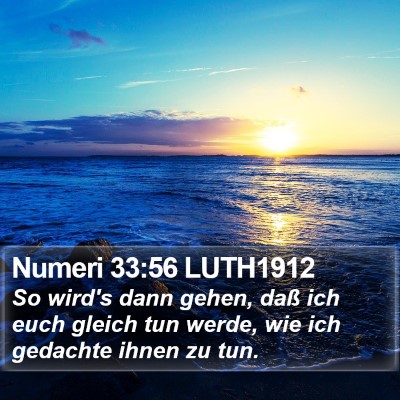 Numeri 33:56 LUTH1912 Bible Verse Image